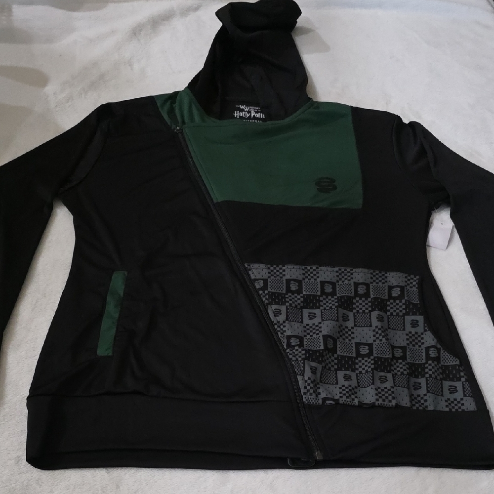 Universal Studios Harry Potter Slytherin Hooded Zip Jacket
